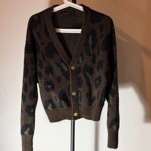 Carhartt Brown and Black Knit Sweater